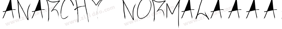 Anarchy Normal字体转换